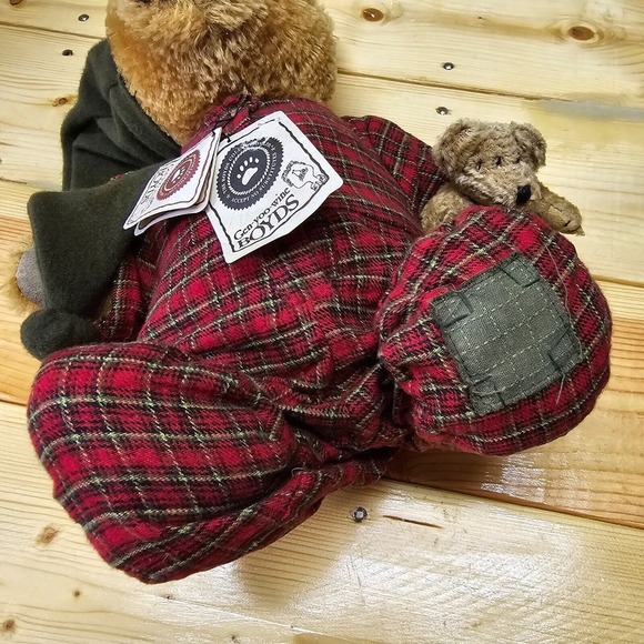 Vintage Boyds Bears Mohair Collection “Pooh” Teddy Plush Pajamas with Tag - Picture 3 of 11